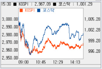 개인 나홀로 팔자에 약보합…1001선