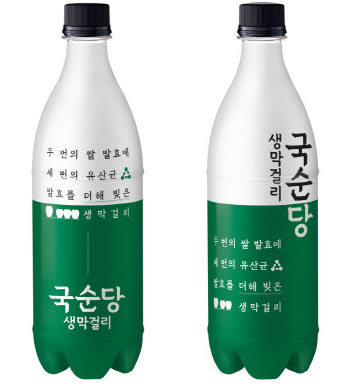 새옷입은 ‘국순당 생막걸리’ 판매량 껑충