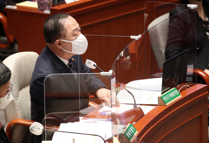 홍남기, 손실보상 제외 업종에 "1000만원 단위 저리대출"