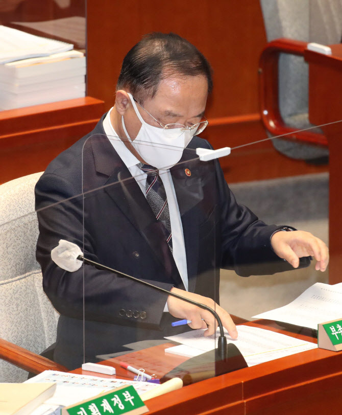 홍남기 “요소수 등 특정국 의존도 높은 품목, 전략물자 준해 대응”