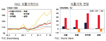 장바구니 물가 급등한 이유 있었다…FAO 식품가격지수, 10년來 최고