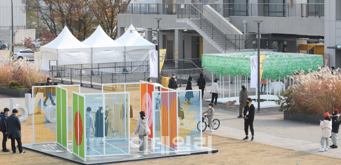 [포토]서울거리예술축제, 예술을 체험해요~