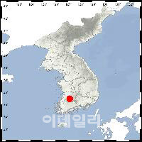 새벽 5시께 전북 순창군 규모 2.1 지진 발생