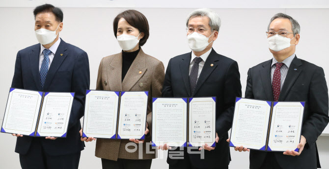 [포토]청년들의 신용회복을 위한 업무협약식