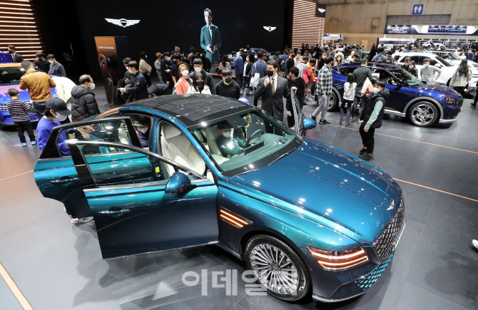 [포토]볼거리 풍성한 '2021 서울모빌리티쇼'