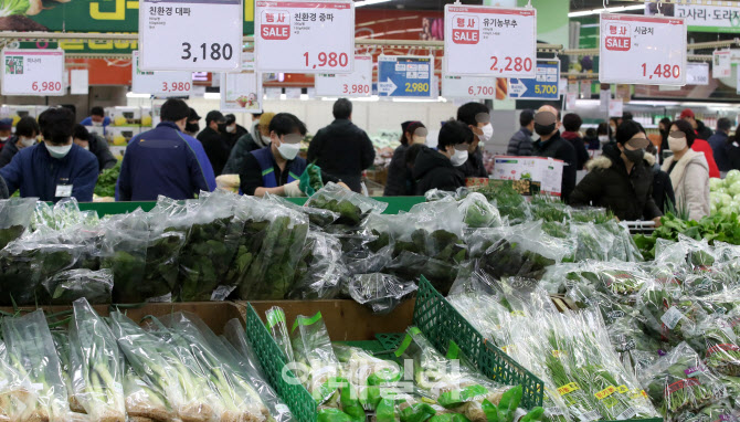 [포토]의·식·주 다 올랐다…“장만 보면 지갑 텅텅