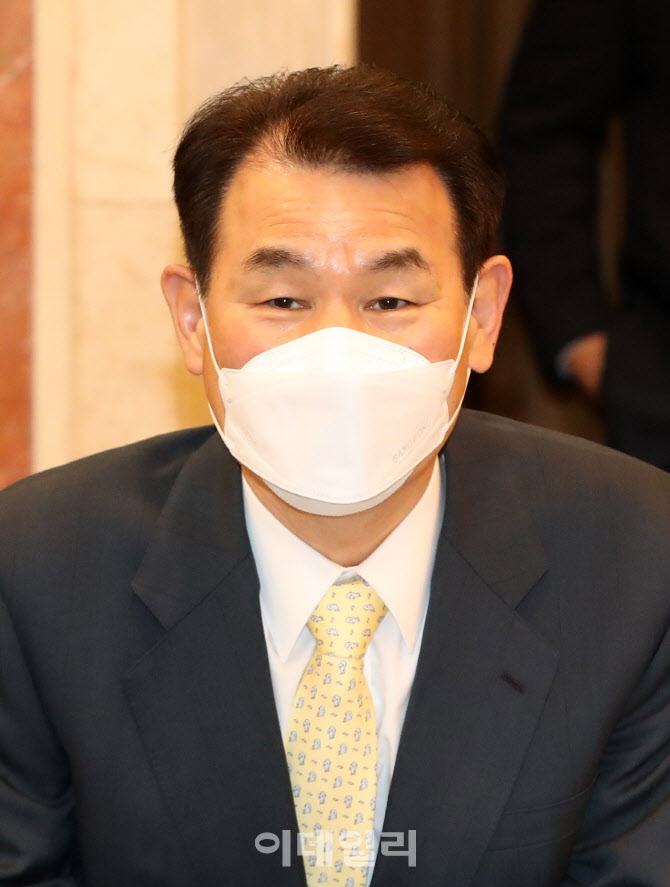 [포토]정은보 금감원장, 여신금융업계 CEO들과 만나