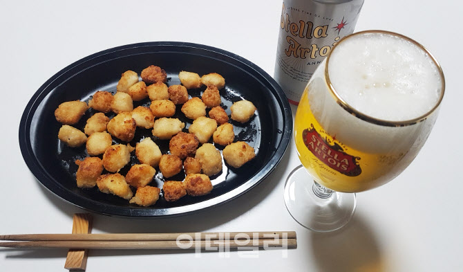 [내돈내먹]'오징어게임+구슬치기' 튀김 안주에 '벨기에 맥주'를