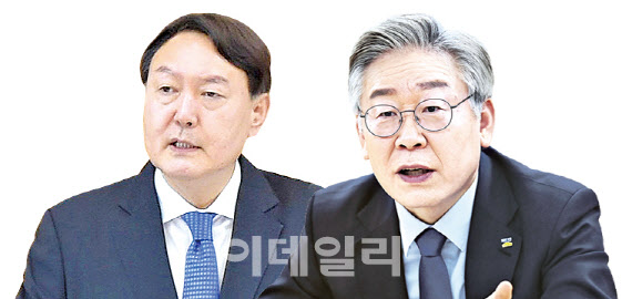 ‘가족 리스크’ 직격탄…李·尹 지지율 잇따라 동반 하락