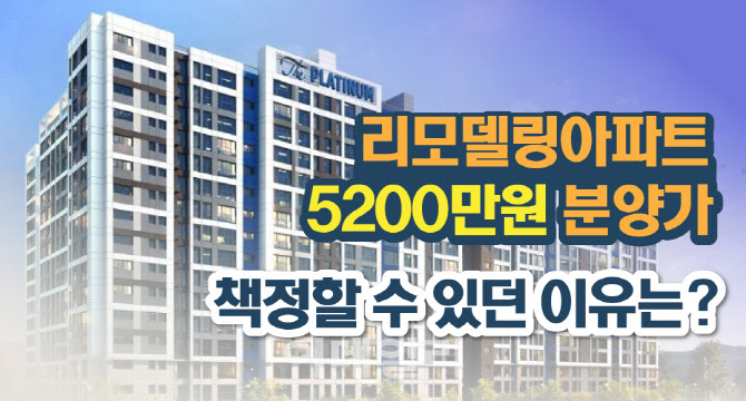 [뉴스+]역대 분양가 2위 차지한 송파 리모델링아파트..비결은?