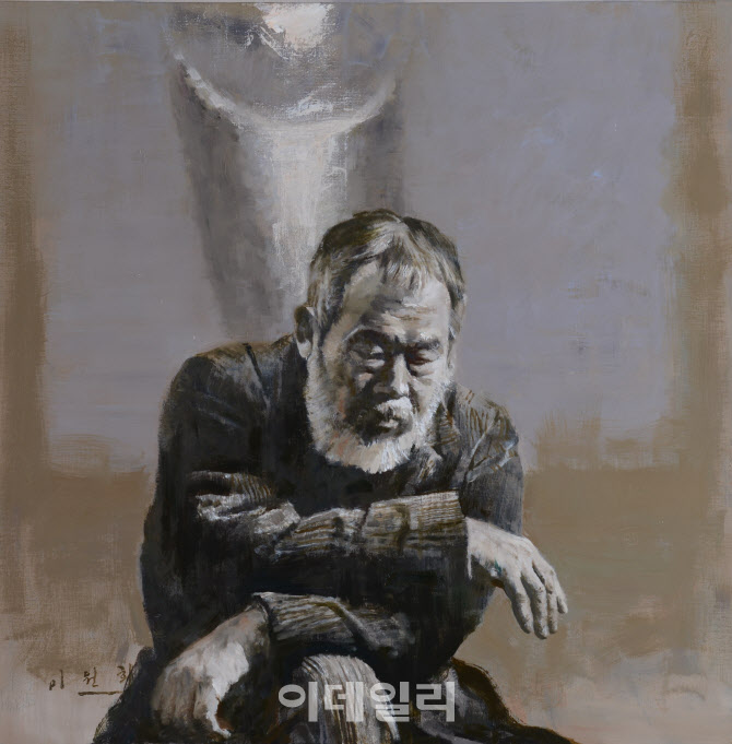 [e갤러리] 화가가 그린 화가의 초상…이원희 '김창열 선생'