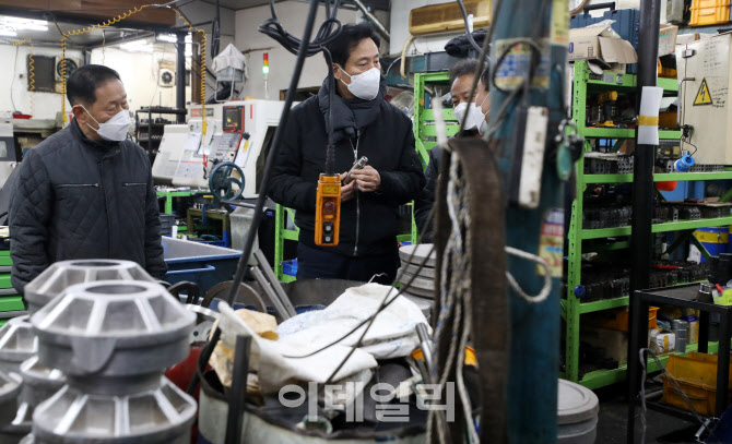 [포토] 문래동 찾아간 오세훈 시장