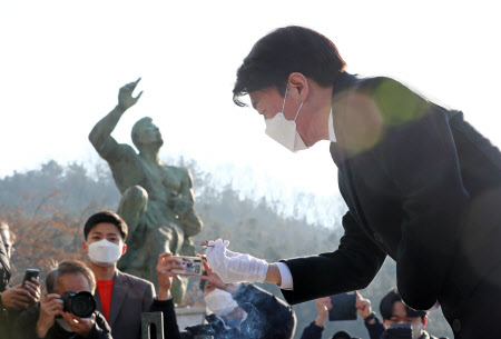 순직 소방관 영결식 참석한 안철수 "소방관 안전해야 국민 안전"