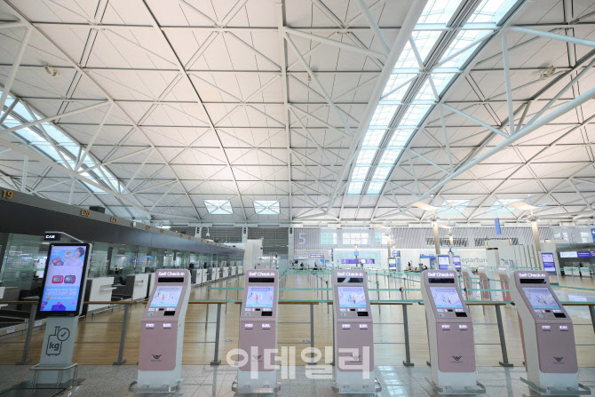 [포토]한산한 인천국제공항