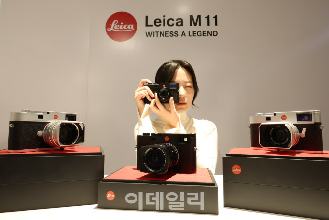 [포토]100년 전통의 독일 명품 라이카 M11 출시