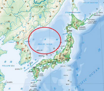 온라인서 구매한 지도에 `일본해`가 왜 나와