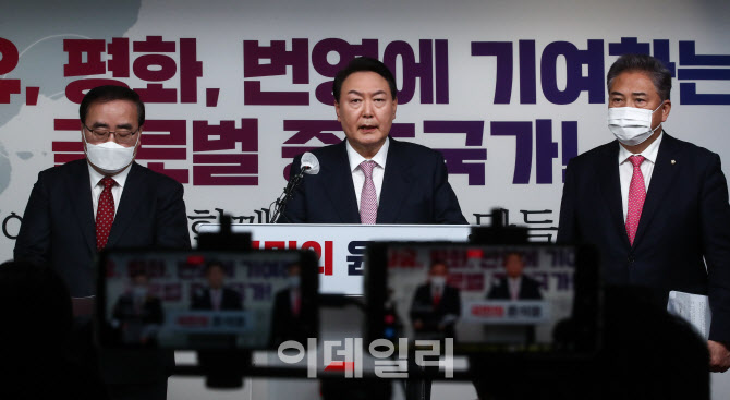 [포토]윤석열, '북 도발...한반도 평화 프로세스는 완전히 실패'