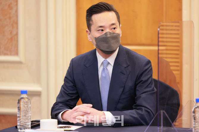 [포토]박태현 대표, 기관전용 사모펀드 운용사 CEO 간담회 참석