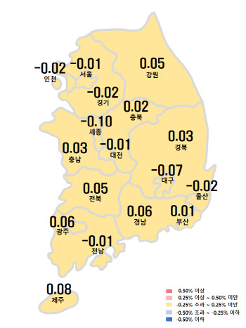 강남4구 아파트값도 20개월 만에 꺾였다