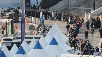 “끝 모르고 밀려든다”…지자체, 코로나 검사체계 한계 봉착