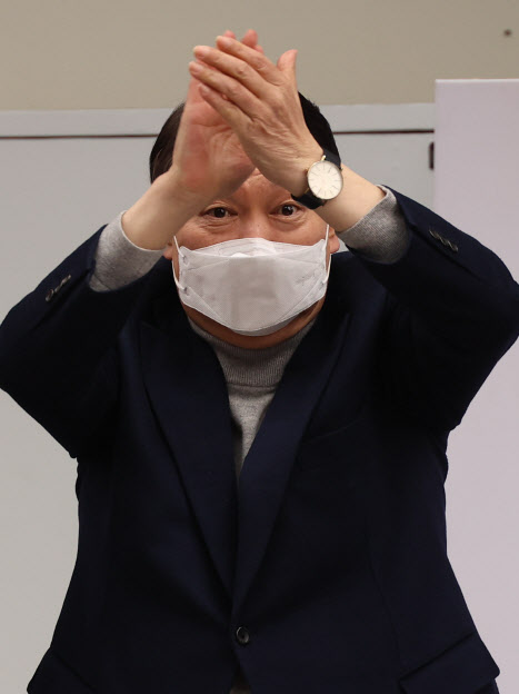 TK 유세 취소한 윤석열, 오후 1시 기자회견