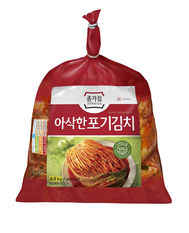 대상㈜ 종가집, 신세계라이브쇼핑 컬래버 ‘아삭한 포기김치’ 출시