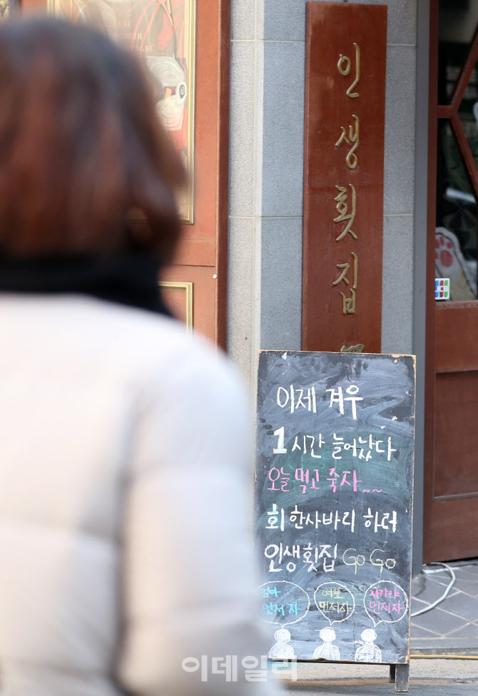 [포토]다중이용시설 밤 11시까지 영업 가능...자영업자 '불만' vs 시민 '불안'