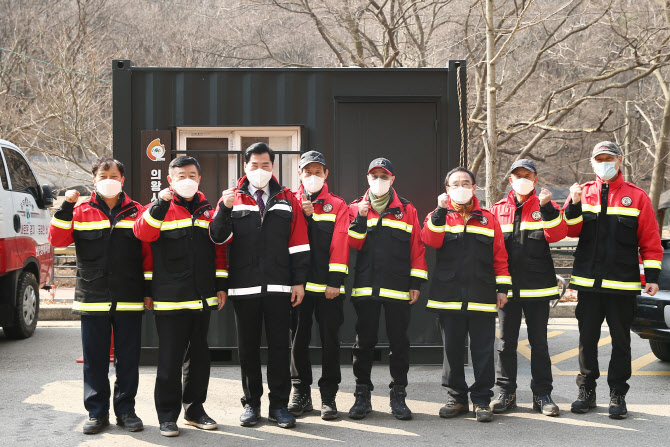 김상돈 의왕시장, 산불취약지 특별 점검 “예방에 만전 다해달라”