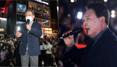'운명의 날' 밝았다…여야 대선 후보들, 자택서 국민 선택에 촉각