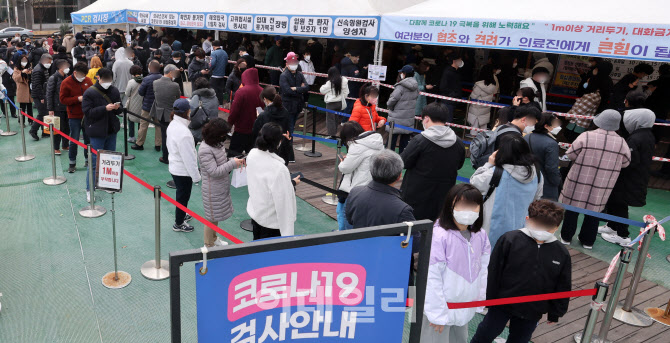 [포토]코로나 신규 확진 36만 2,338명…위중증 '이틀째 최다'