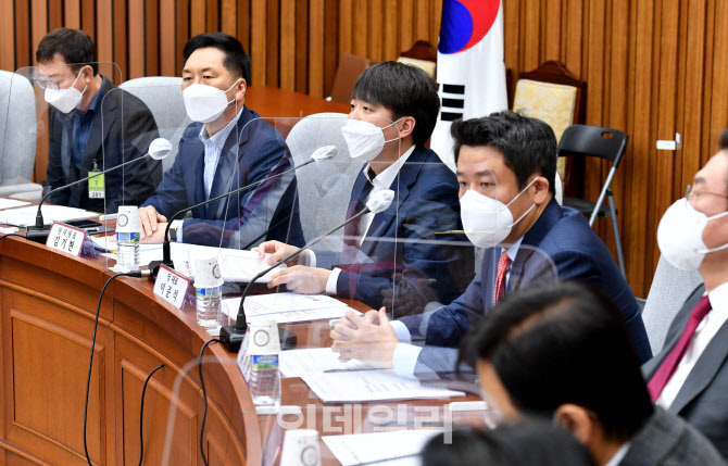 [포토]시도당위원장 연석회의, '발언하는 이준석'