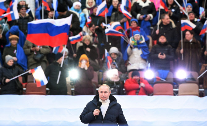 결집하는 러시아 민심…푸틴 지지율 83% 달해