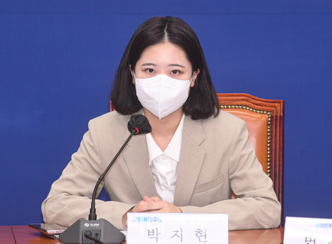 [포토]박지현, '패배 성찰과 혁신 해내면 지선 승산'