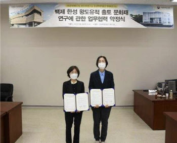 국립문화재연구원, 백제학연구소와 업무 약정