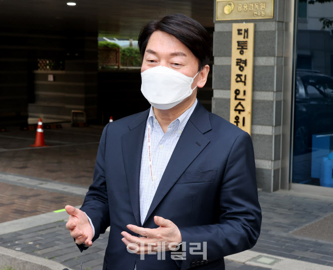 [포토]인수위 나서는 안철수 인수위원장