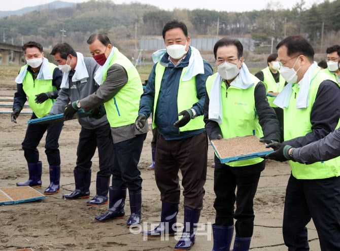 [포토] 농협, 영농지원 발대식