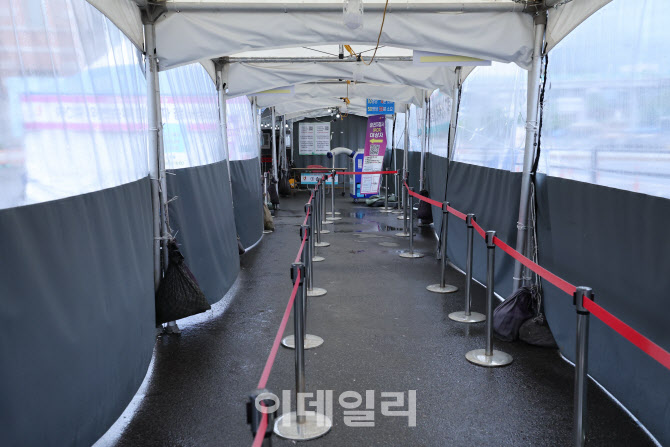 [포토]코로나19 신규확진자 감소세, '2일부터 실외 노마스크'
