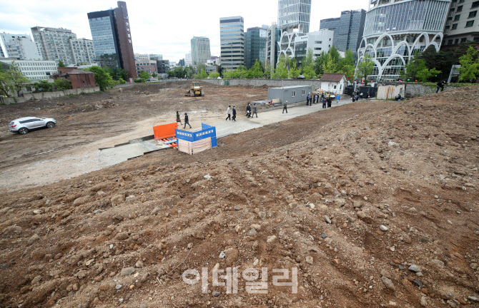 [포토] 대규모 녹지 공간 될 송현동 부지