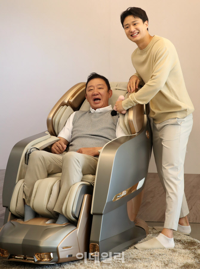 [포토] 허재·허웅 바디프랜드 광고모델