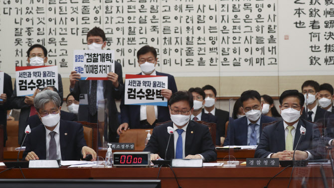 김용민 "법사위원장, 민주당이 해야…합의 파기? 국힘은 수없이 했다"