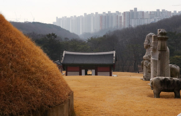 ‘왕릉뷰 아파트’ 입주 속도에…문화재청 "준공 유보 신청"