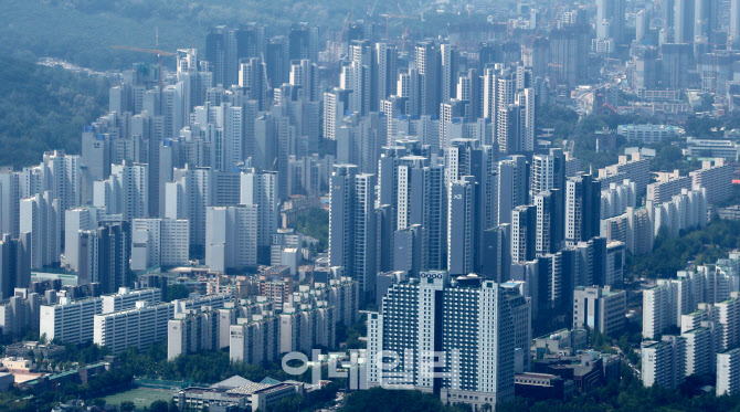 [포토]서울 아파트 실거래지수 5개월 만에 상승 전환