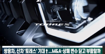 (영상)쌍용차, 신차 '토레스' 기대↑...M&A·상폐 변수 딛고 부활할까
