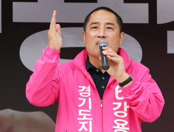강용석 "김은혜가 단일화 거부…선거 끝까지 지지율 확인할 것"