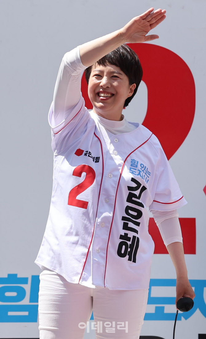 [포토]'지지 호소하는 김은혜'