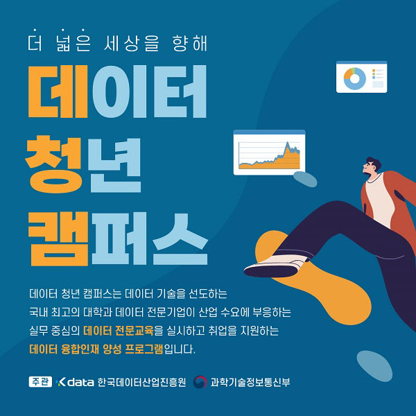 한국데이터산업진흥원, '2022 데이터 청년 캠퍼스' 참여자 모집