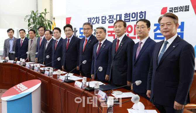 [포토]제2차 당정대 협의회, '북 도발 관련 국가안보 점검'