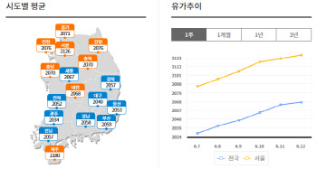 휘발유·경윳값 연이틀 역대 최고…서울 최고가 곧 3000원(종합)
