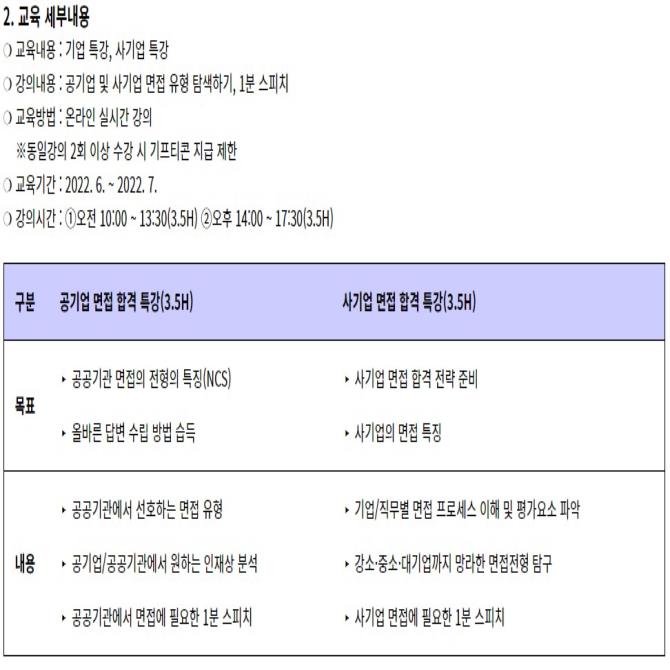서류 붙은 취준생들 주목! 경기도 무료 면접 컨설팅 오늘부터 신청