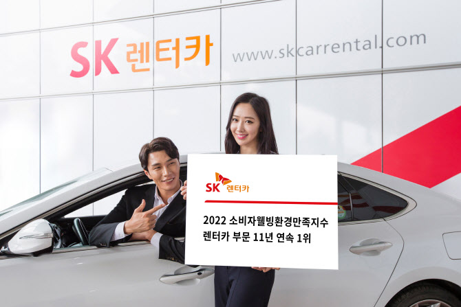 SK렌터카, 소비자웰빙환경만족지수 렌터카 부문 11년 연속 1위
